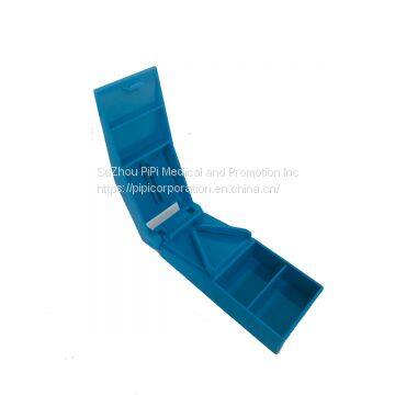 Pill Cutter Box With 2 Pack, Tablet Cutter Contain Medication Vitamins, Medicine Divider For Small Or Large Pills photo-3