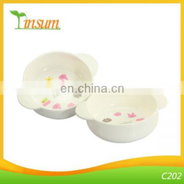 Lovely Baby Reusable Custom Plastic Bowl