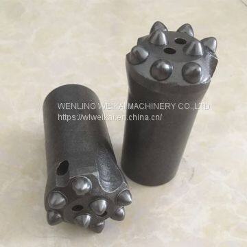 40 мм и 42 мм бурильный наконечник кнопочного типа для сверления породы с коническим хвостовиком под углом 6 photo-4