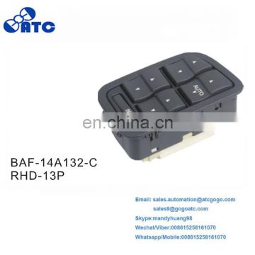 High quality auto parts power window switch for Ford/Mazda BAF-14A132-C RHD-13P