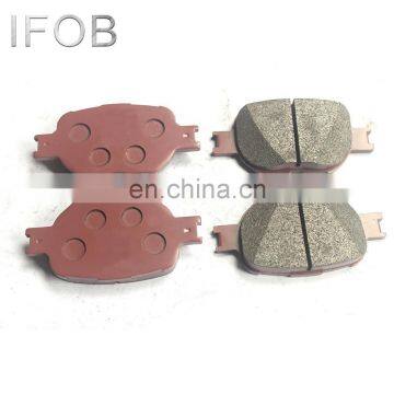 IFOB auto brake pad for TOYOTA COROLLA ZRE120 ZZE122 04465-21030