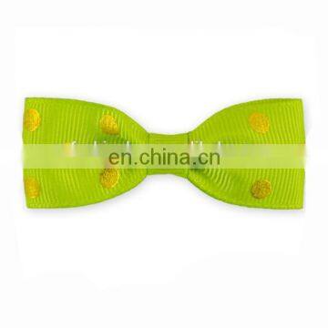 Stylish St Patrick's Day Green Baby Girls Hair Accessories Ribbon New Years Hair Bows Princess Hair Bow photo-4