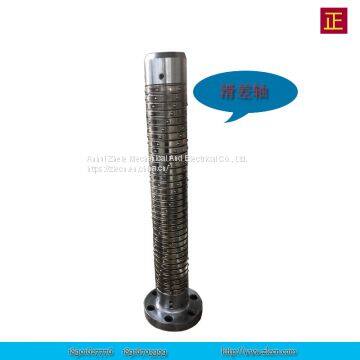 Differential air shaft for slitting machine