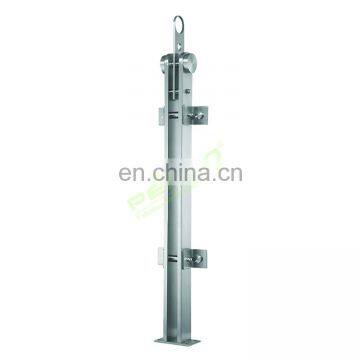 New Promotion Deck Post Stainless Steel Balustrade Post Railing Balcony Wholesale In China