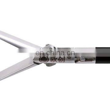 Scissor Forceps for Surgical Laparoscopic Surgical Instruments With Rachet Handle 5mm Grasping Forceps photo-5