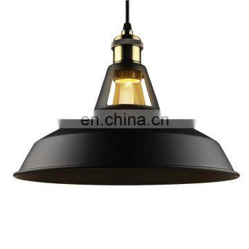 Metal White Lampshade Retro Industrial Ceiling Lighting Shade Hanging Pendant Light Fixture