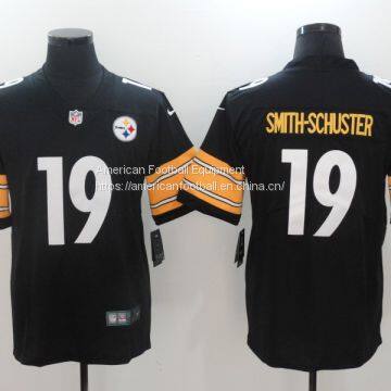 Pittsburgh Steelers #19 Smith-Schuster Black Jersey