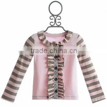 kids clothing suppliers china triple full sleeve top ruffle cardi top clothing