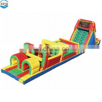 Custom inflatable obstacle climbing hill race for sale,inflatable obstacle course kids custom sport game