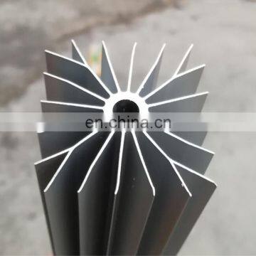 Toshine CA And CE Sunflower Heat Sink Aluminium Profile Structure For Led Light photo-4