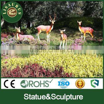 Lisaurus-R Fiberglass Life Size Deer Statues photo-2
