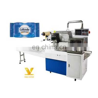 High quality paper napkin facial tissue horizontal packing machine