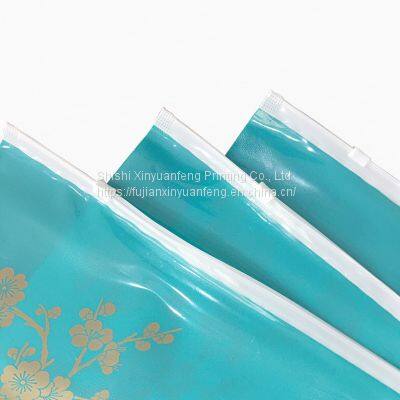 Custom Pe Cpe Plastic Packaging Bag With Zipper for Clothing Manufacturer photo-3