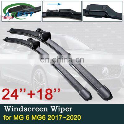 for MG 6 MG6 2017~2020 Front Window Windshield Windscreen Wipers Car Wiper Blades Car Accessories 2018 2019