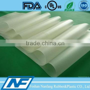 transparent silicone rubber sheet high tensile 45A