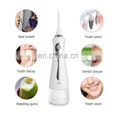 Популярный портативный зубной ирригатор, система для ухода за полостью рта, ультразвуковой электрический зубной чиститель, водонепроницаемый зубной ирригатор photo-3