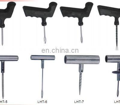 Tyre Repair Tools Heavy Duty Metal T-handle Insert Tool Spiral Probe Cement Tool photo-2
