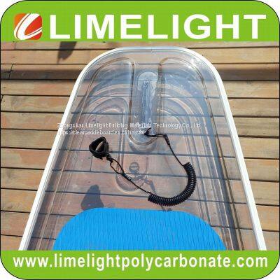 Glow Paddle Board/LED Light Clear Paddle Board/night Tour Transparent Paddle Board