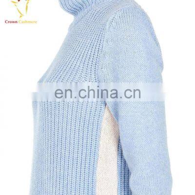 Модельный толстый вязаный черленковый длинный объемный свитер-платье photo-5