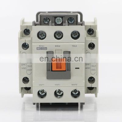 MC-32A AC contactor three phase 32A, 3 Pole AC MC Contactors magnetic telemecanique contactor