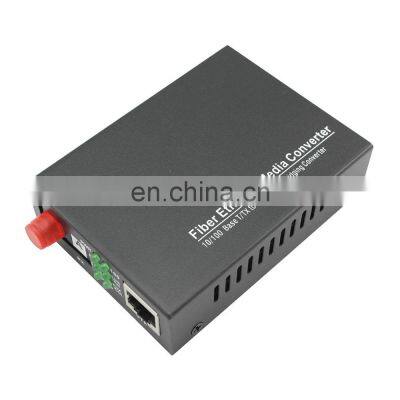 Ethernet 10/100M 4 Port Single Fiber Single Mode Tx 1310/Rx 1550 nm SC 20km Media converter