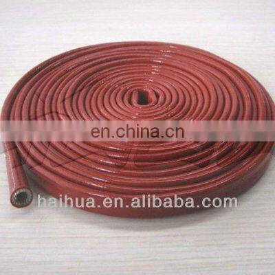 Red Heat Protector Silicone Plug Wire Sleeve Cover