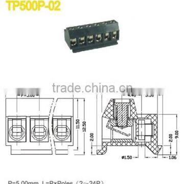 Termin Block Female Plug-in / Pluggable Terminal Block Connector Pitch 5.00mm 2P-24P 300V 18A photo-2