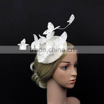 New Arrival Elegant Hair Accessories Fascinator Base Butterfly Branch Bridal Headpiece Quality Choice