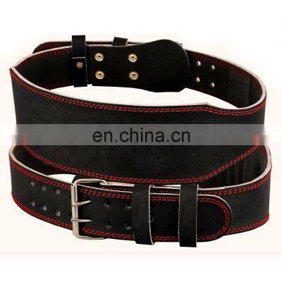 Weightlifting Belt Cowhide Leather Men Lumbar Protection Gym Fitness Training Weight Lifting Belts