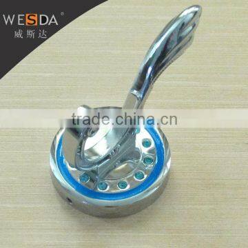 WESDA Decorative Stainless Steel bathroom clothes hanging hook with diamond(306a)