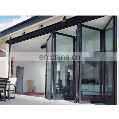Heat Insulation Material Soundproof Glass Folding Door