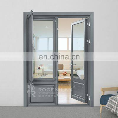 2021 New Arrival Hurricane Impact Aluminum Glass Security Windows And Doors Custom For Villas