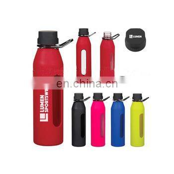 Personalized Logo Printing 24oz Custom Silicone Bottle Sleeve