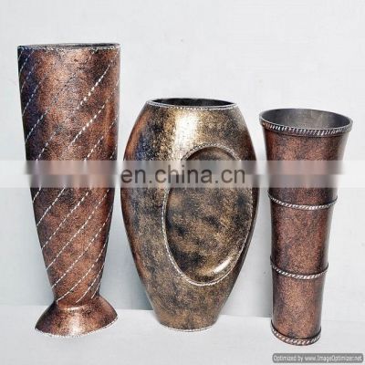 new antique finished flower pots for home decoration