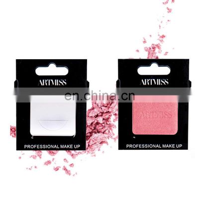 Custom mini single eyeshadow refills empty  paper eyeshadow pan envelope packaging