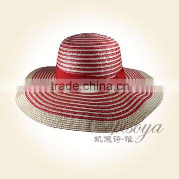 strip floppy hat with pp material 2016