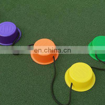Training Outdoor Plastic River Stone Stepping Stones Obstacle Course