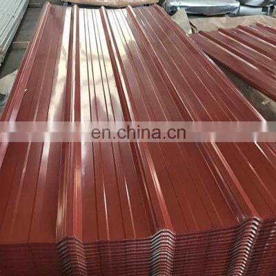 Cgcc Ral7021 Color Coated Corrugated Sheet Galvanized Iron Sheets photo-5