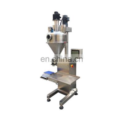 Toner Flour Spice Salt Sugar Protein Dry Powder automatic Auger Filler Filling Packing Machine