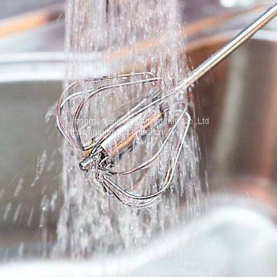 Stainless Steel Baking Tools Self Rotating Mixer Milk Whiskers Milk  Frother Egg Whisk for Kitchen Utilities photo-5