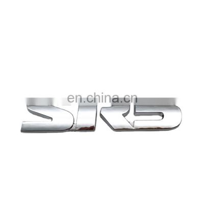 Customized ABS Chrome Letter Body Decoration Car Emblem Sticker