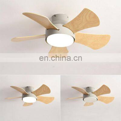 Ceiling Fan 32 Inch Thailand Village Style Ceiling Fan 5 Blades With LED Light Indoor&out Door Use Remote Control photo-3
