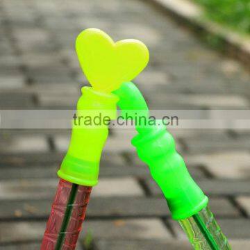 Happy Wedding Party Soap Bubble Water in Tube With Heart Wand photo-3