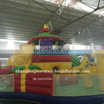 Inflatable Trampoline Playground Inflatable Bouncer Inflatable Theme Park Castle photo-5