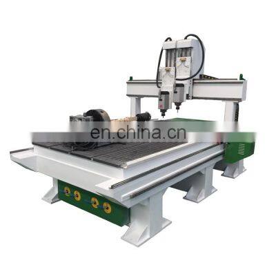 China 4 axis cnc router rotary  1325 woodworking routers  price from jinan