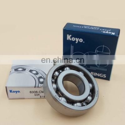 KOYO deep groove ball bearing 6306CM for motor bearing 30x72x19mm  6306ZZCM