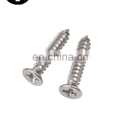 High Quality Flat Countersunk Head Self-tapping 1mm Screws Cross Recessed Wood Screws photo-3