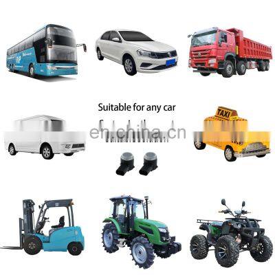 Brand New Electromagnetic Pdc Car Assistant Reverse 4 Parking Sensor System Kit