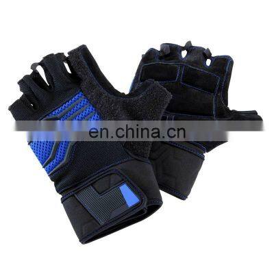 Custom Design Grip Wrist Support Weight Lifting Gloves Gel Padding Half Finger Fitness Gloves