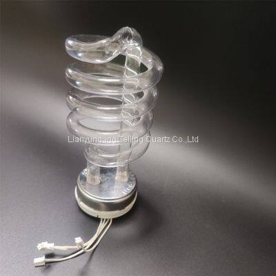 UV Quartz Spiral Bulb Light UVC Germicidal Lamp Air Water Disinfection photo-5